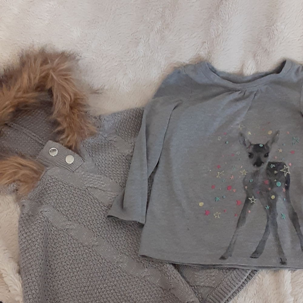 Long sleeve shirt and sweater